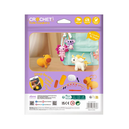 Kit de charme crochet Capybara