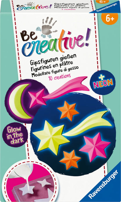 BeCreative, statuette in gesso