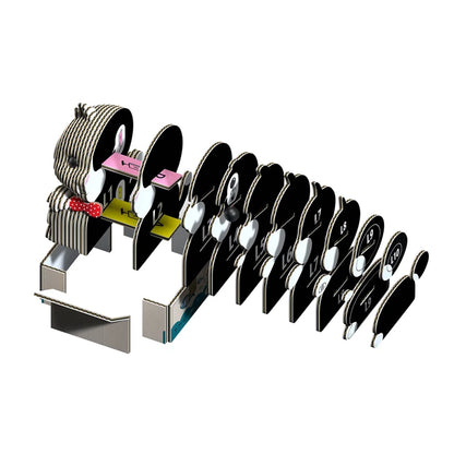 Kit de bricolage 3D Chat Tuxedo