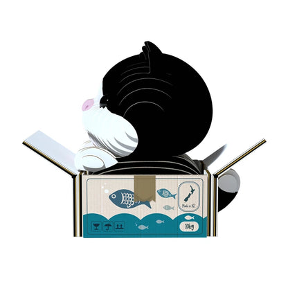 Kit de bricolage 3D Chat Tuxedo