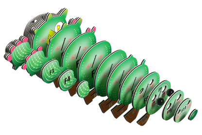 Kit de bricolage 3D Cactus