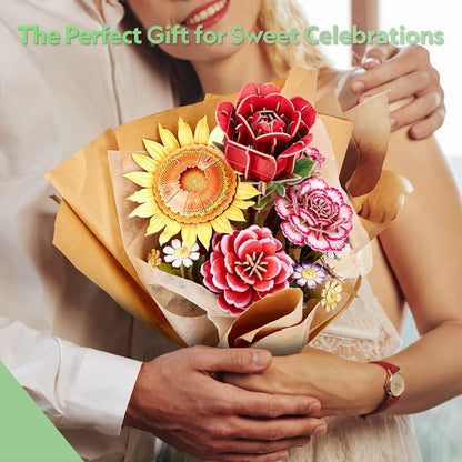 Puzzle 3D Bouquet de fleurs Mix 285 pcs