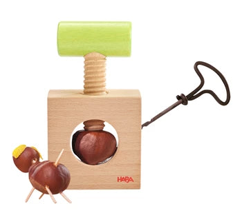 Trapano per castagne e schiaccianoci 2 in 1