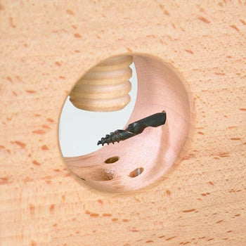 Trapano per castagne e schiaccianoci 2 in 1