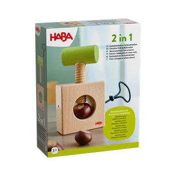 Trapano per castagne e schiaccianoci 2 in 1