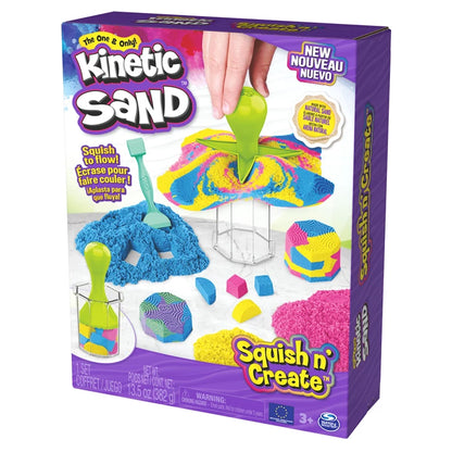 Kinetic Sand Squish N Create