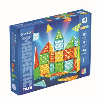 Magnetic Tiles Gems 32 pièces