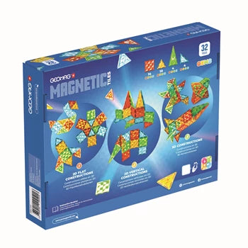 Magnetic Tiles Gems 32 pièces