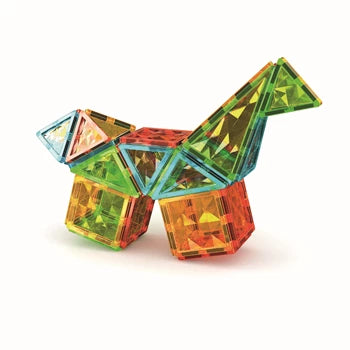 Magnetic Tiles Gems 44 Pezzi