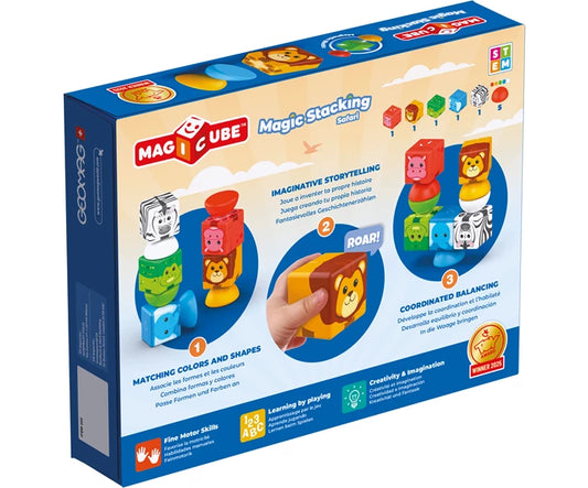 Magicube Blöcke Stapelsafari