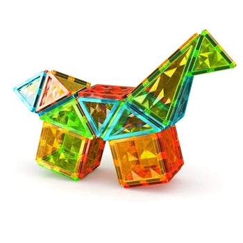 Magnetic Tiles Gems Rakete 32-teilig