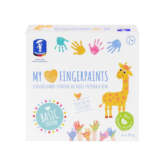 Mes peintures au doigt Basic 6x75g