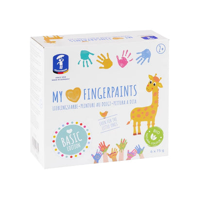 Mes peintures au doigt Basic 6x75g