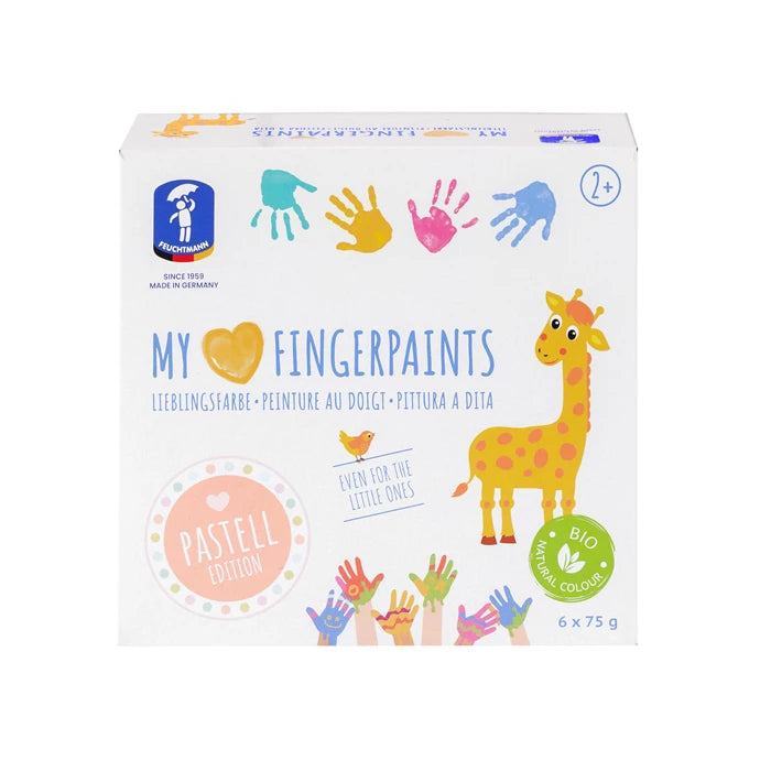 Mes peintures au doigt Pastell 6x75g