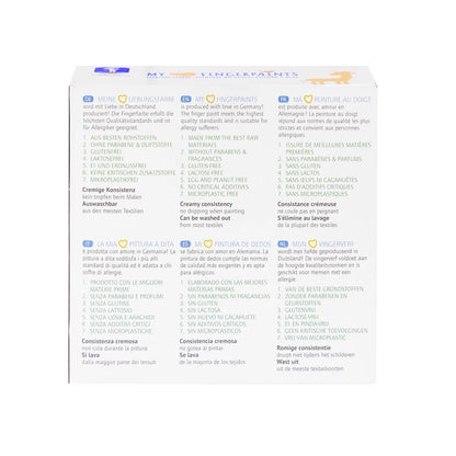 Mes peintures au doigt Pastell 6x75g