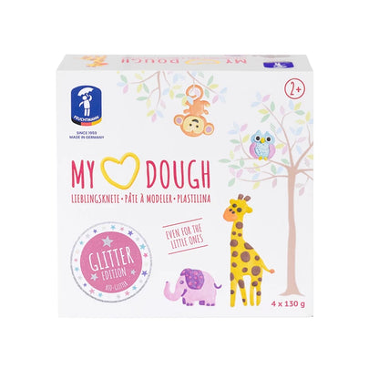 Pâte à modeler Glitter 4x130g