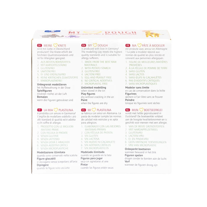 Pâte à modeler Glitter 4x130g