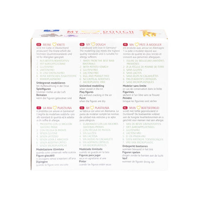 Pâte à modeler Glitter 4x130g