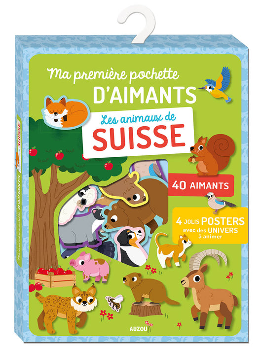 Ma Première Pochette D'aimants : Les Animaux De Suisse
