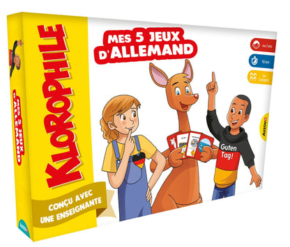 Mes 5 Jeux D'allemand Avec Klorophile (Französische Version)