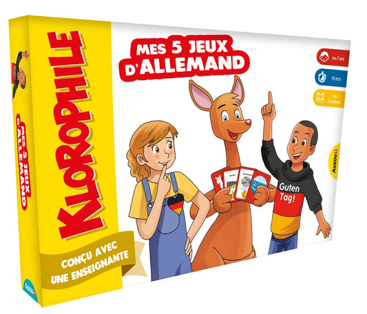 Mes 5 Jeux D'allemand Avec Klorophile (Französische Version)