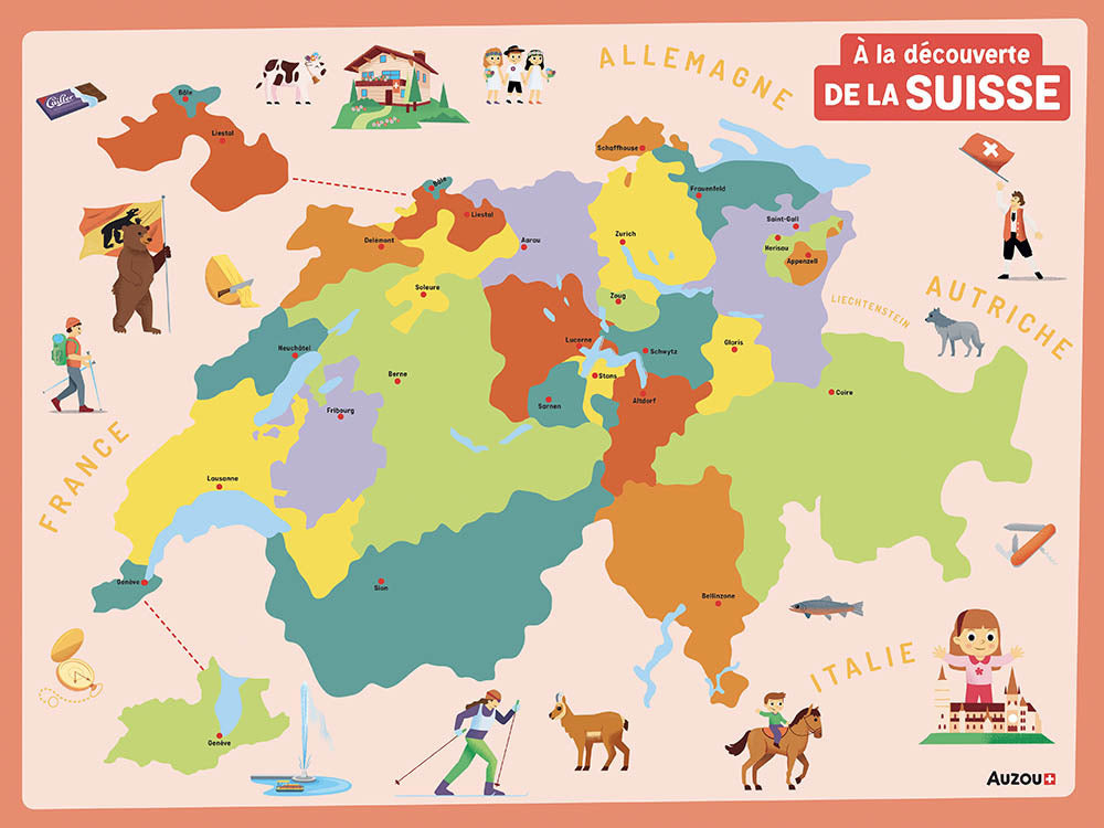 À La Découverte De La Suisse (Französische Version)