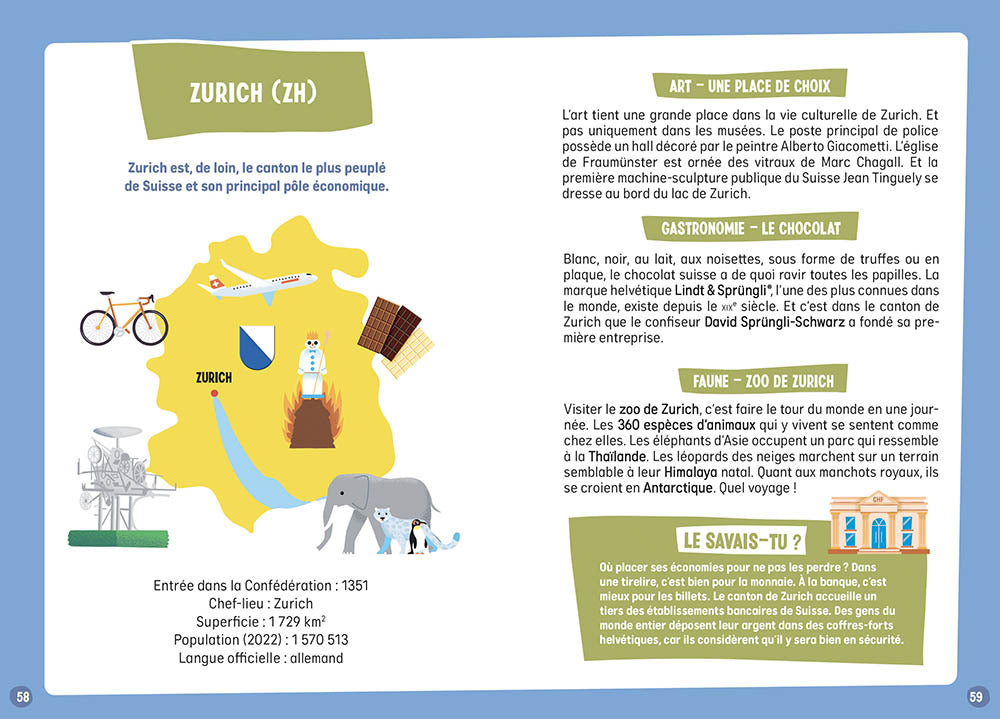 À La Découverte De La Suisse (Französische Version)