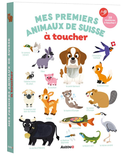 Mes premiers animaux de Suisse à toucher (Französische Version)