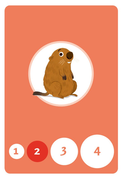 Jeu de Bataille : Les animaux de Suisse (FR)