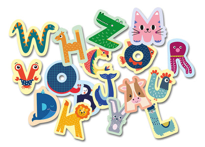 Les Lettres De L'alphabet En Animaux