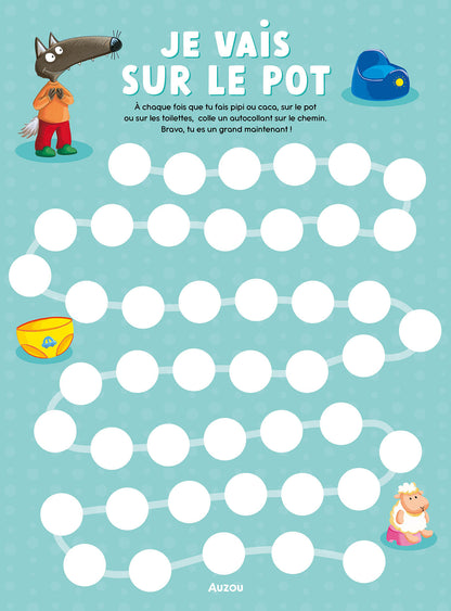 Mon Cahier D'activités P'tit Loup - Je Vais Sur Le Pot (Französische Version)