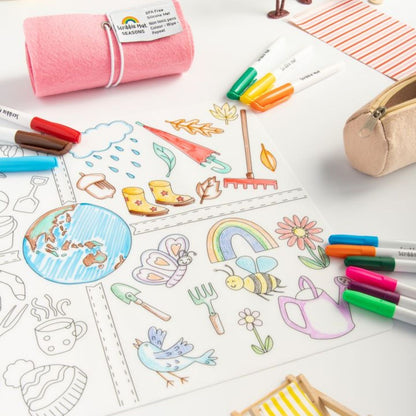 Scribble Mat – Die Jahreszeiten