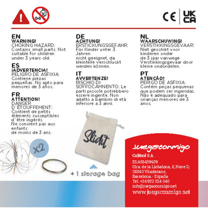 Slidit – Der kinetische und sensorische Anti-Stress-Ring