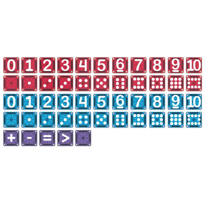 MAGNA-TILES – Il set di apprendimento matematico magnetico