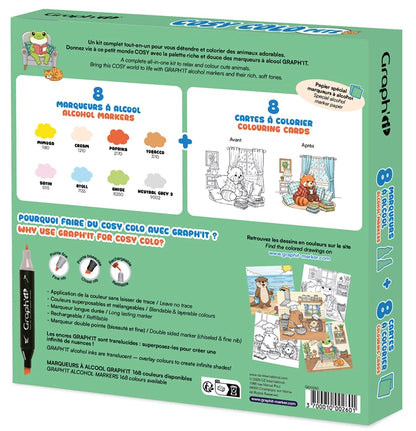 Graph'it Coloring Kit Cosy Time Petz