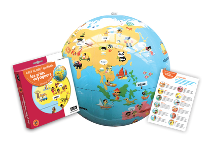 Ballon 30cm Les P’tits Voyageurs (FR)