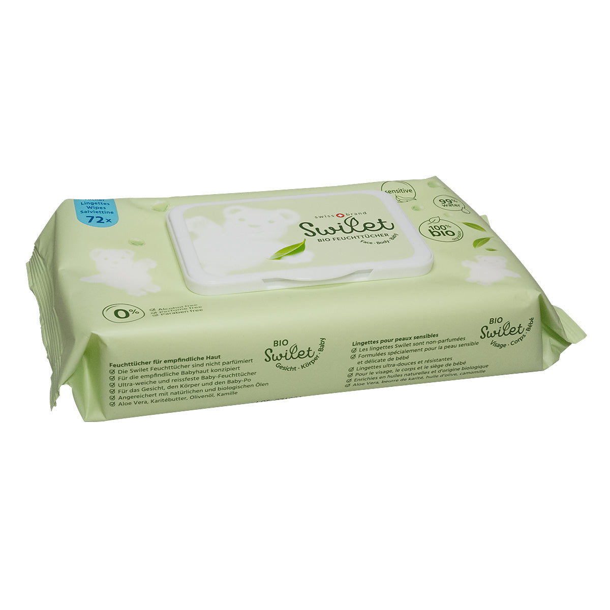 Lingettes visage & corps - Swilet