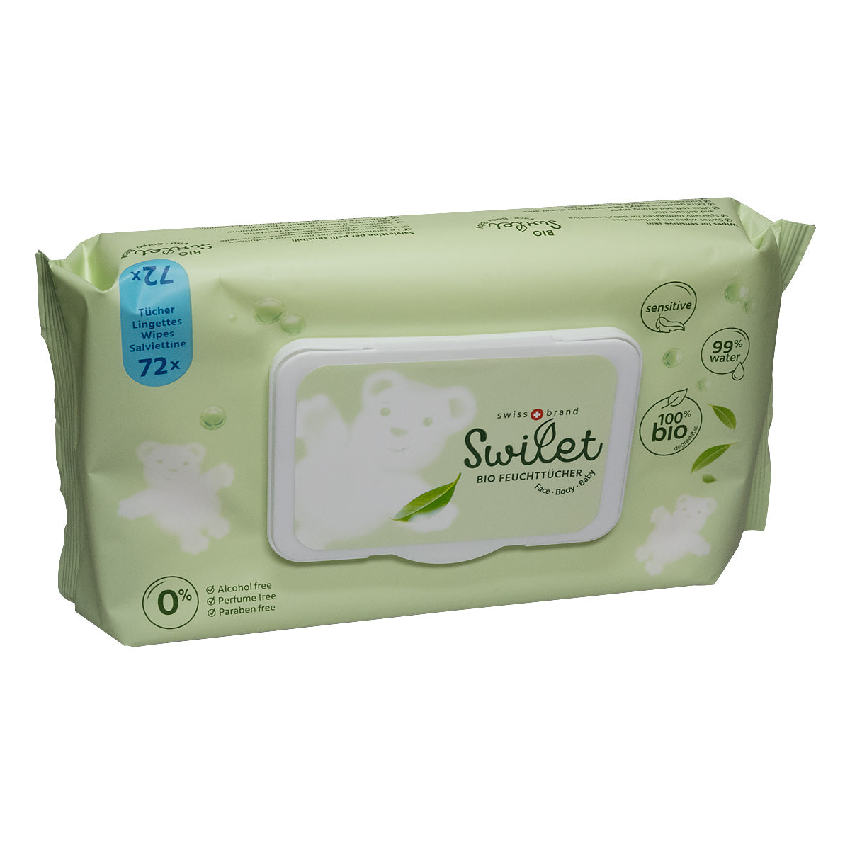 Lingettes visage & corps - Swilet