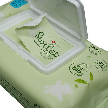 Lingettes visage & corps - Swilet