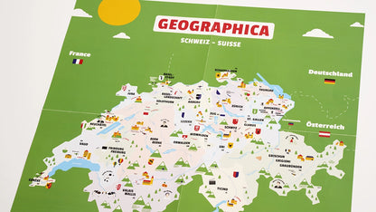 Geographica Schweiz/Suisse (DE/FR)