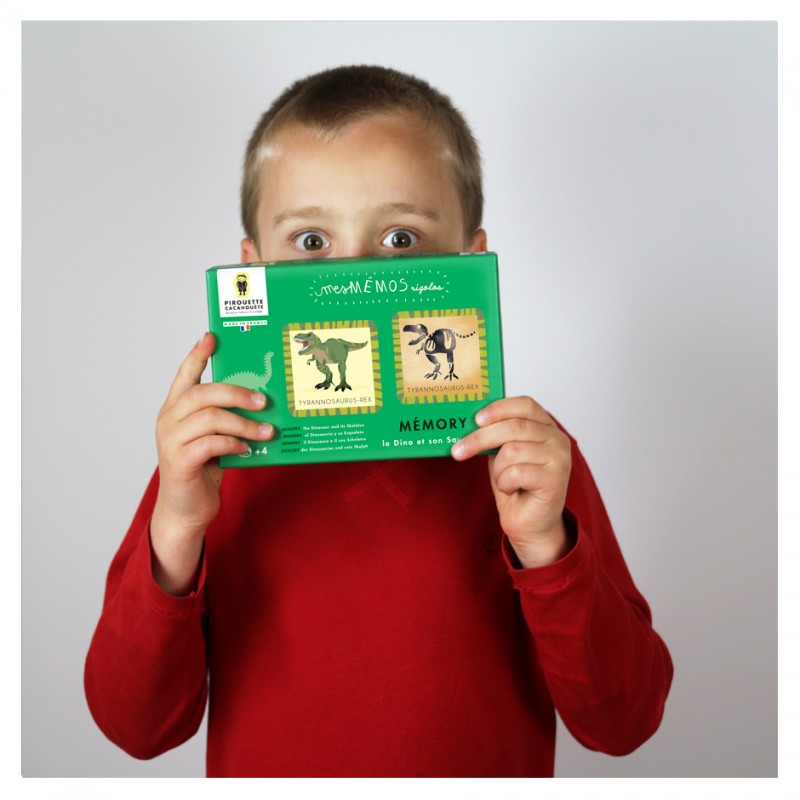 Memory - Le dino et son squelette