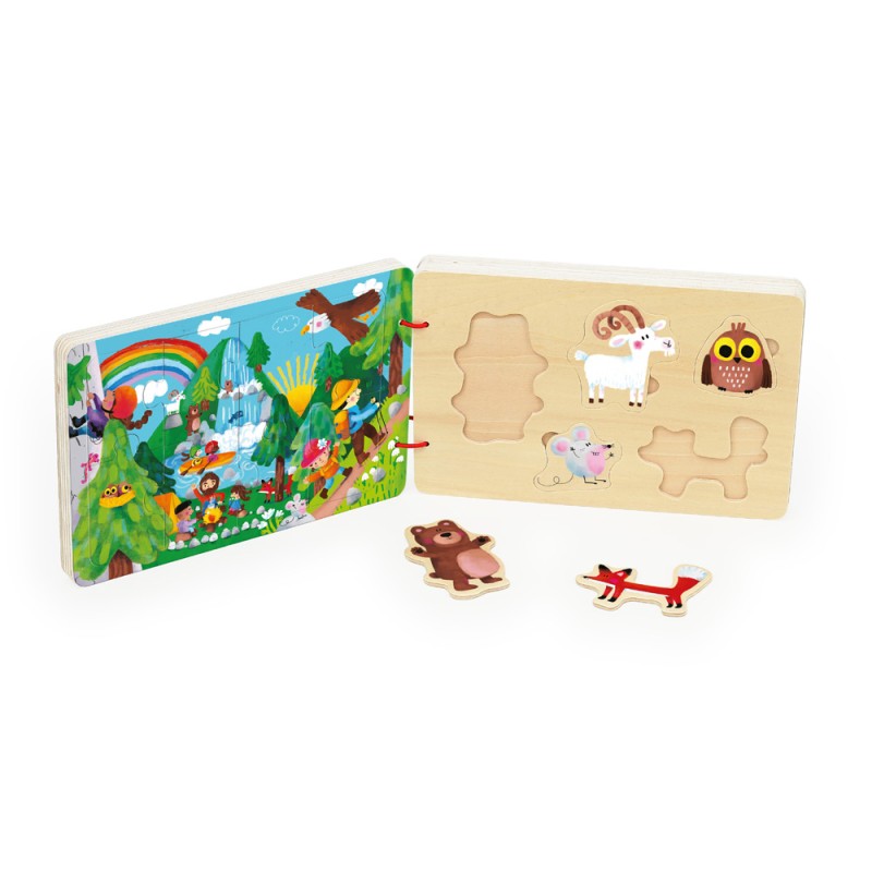 Livre puzzles Le voyage