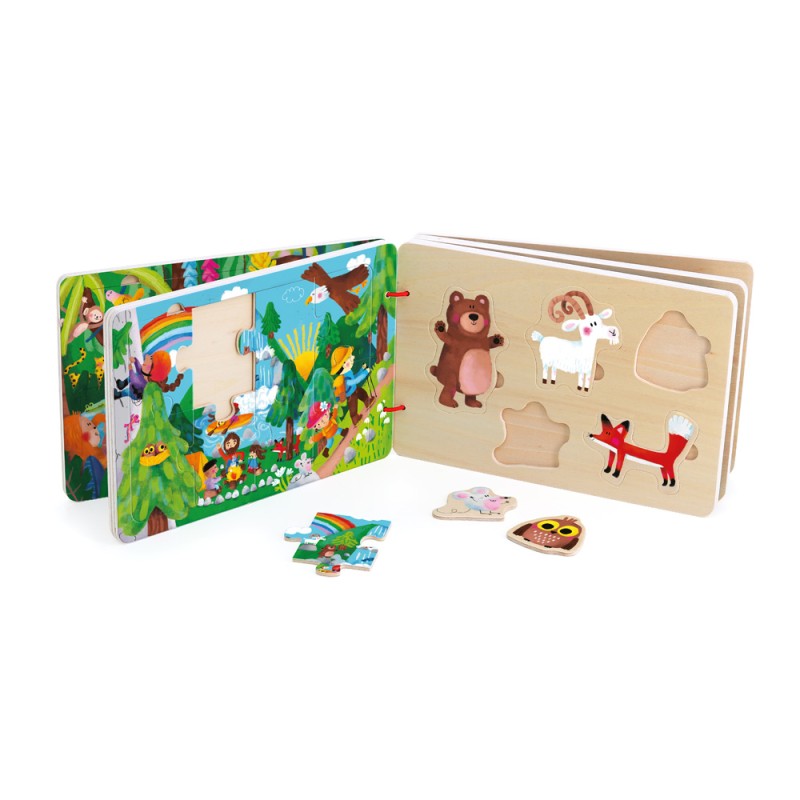 Livre puzzles Le voyage