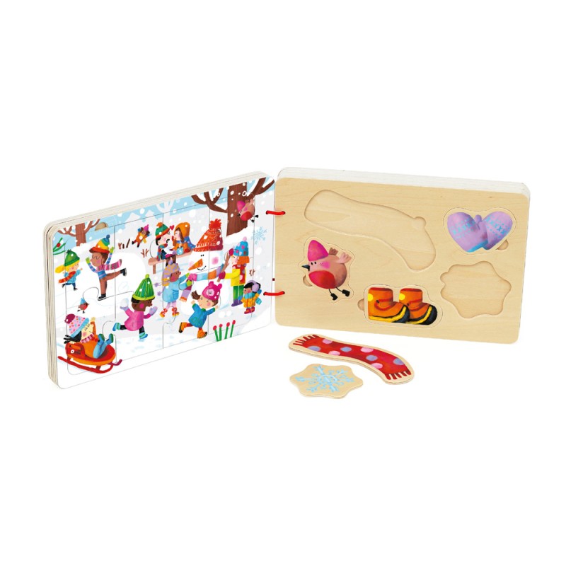 Libro puzzle Le 4 stagioni