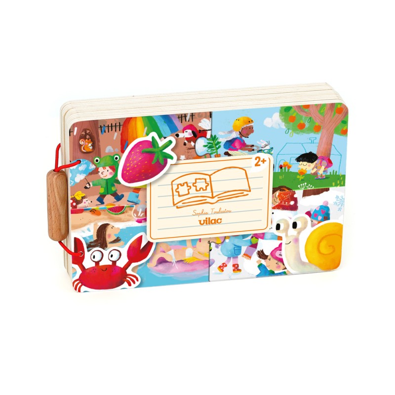 Libro puzzle Le 4 stagioni