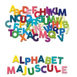 Großbuchstaben-Magnete