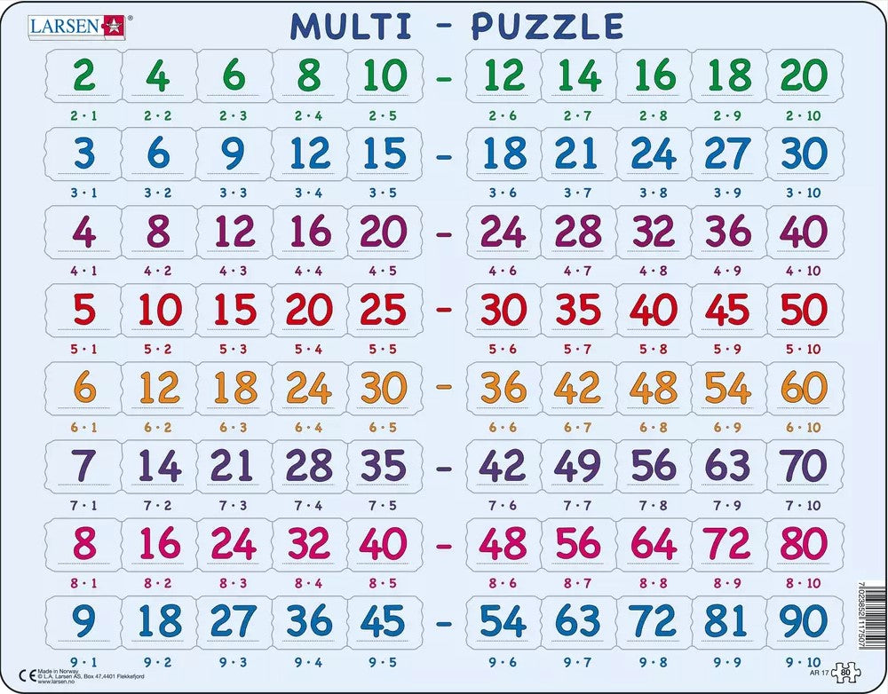Multi-Puzzle 80pces