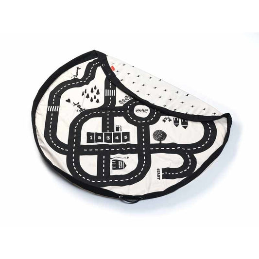 Roadmap-Spielmatte & Spielzeugtasche