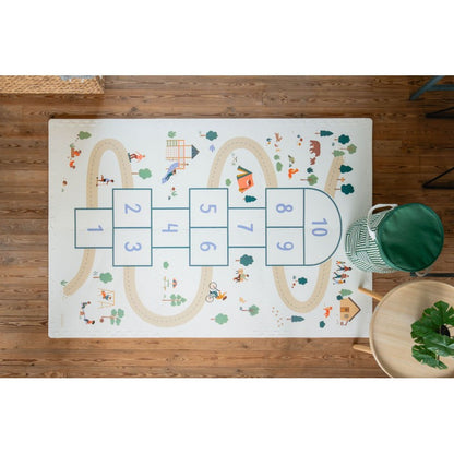 Tapis de jeu puzzle - Cabane