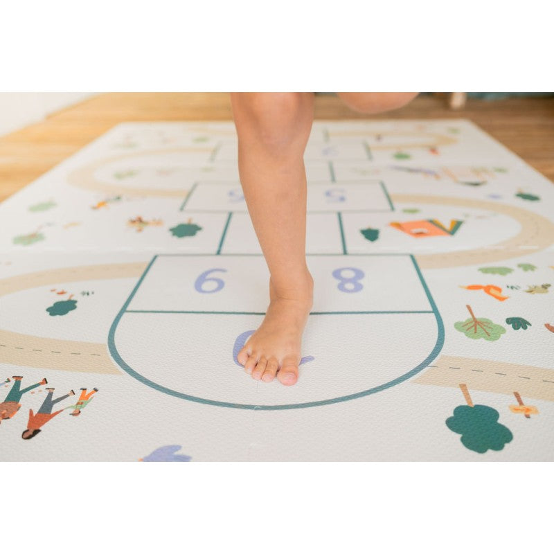 Tapis de jeu puzzle - Cabane